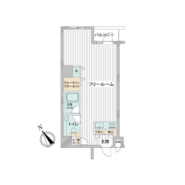 アークステージ関内 間取図