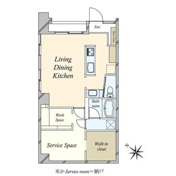 ワコーレ目黒アートステージ 間取図