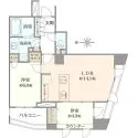 シティハウス代々木 間取図