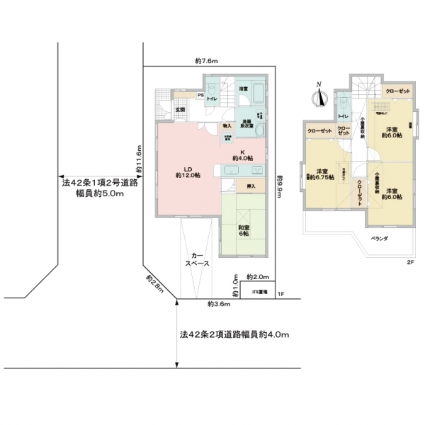 横浜市瀬谷区五貫目町 間取図