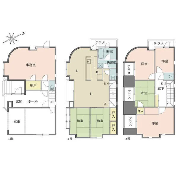 豊島区駒込６丁目 間取図