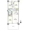 ブランズ川口本町 間取図