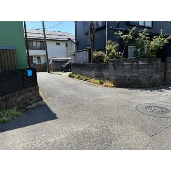 立川市羽衣町1丁目 東側道路