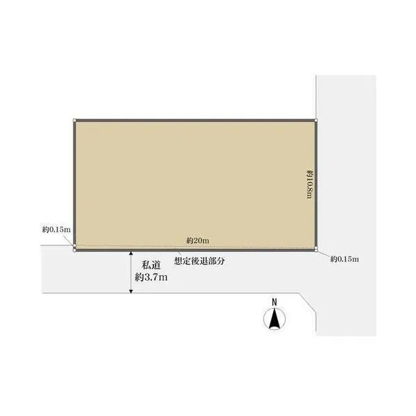 西東京市富士町６丁目 区画図