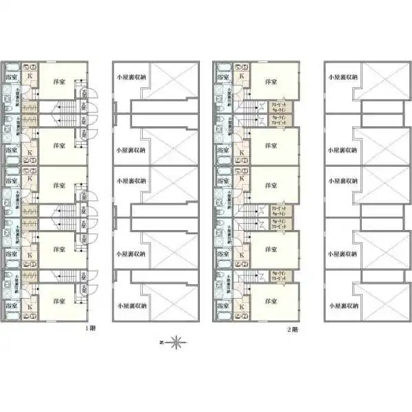 墨田東墨田２丁目　１棟アパート 間取図