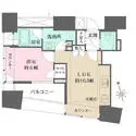 ザ・パークハウス三軒茶屋タワー 間取図