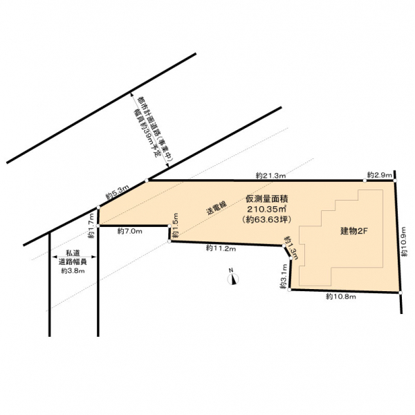 府中市西原町２丁目 間取図