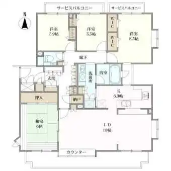 間取図