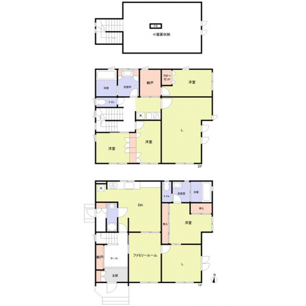 鎌倉市由比ガ浜２丁目 間取図
