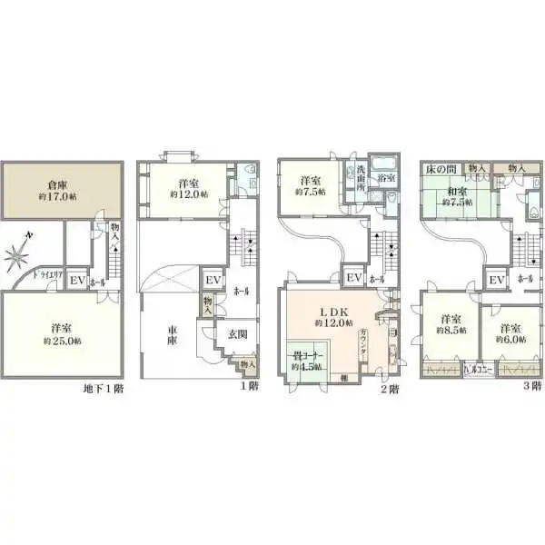 船橋市習志野台４丁目 間取図