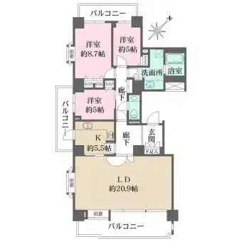間取図