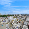 パークコート神宮北参道ザタワー バルコニーからの眺望