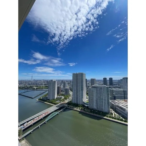 パークタワー晴海 バルコニーからの眺望