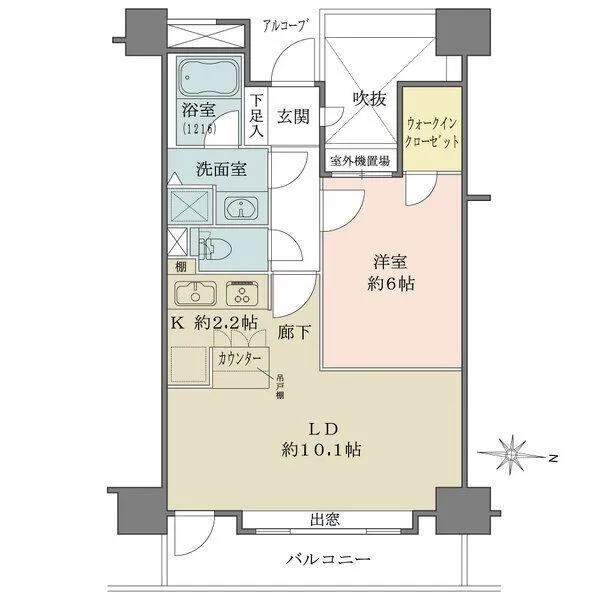 恵比寿シティハウス 間取図