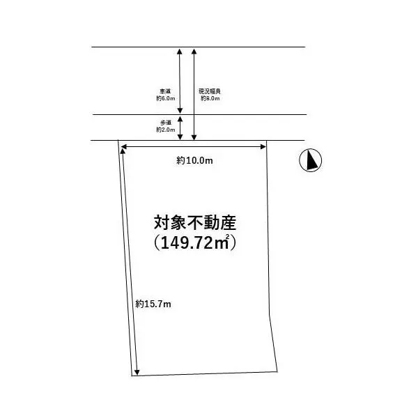 名古屋市西区新道1丁目 間取図