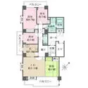 パークハウス多摩川南壱番館 間取図