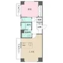 パルク西新宿 南・東・西から採光が取れる設計、部屋位置です。