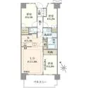 プラウドシティ南浦和ヒルトップ 間取図