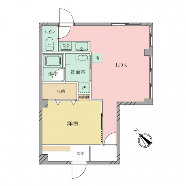 ラ・アトレ目黒通り 間取図