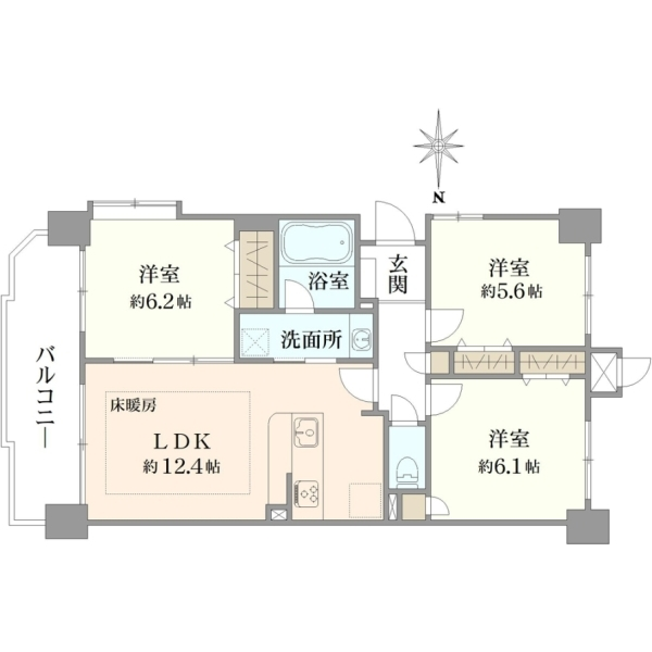 武蔵関サニーコート 間取図