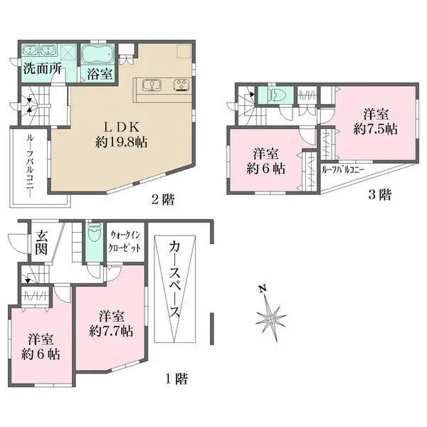 中野区南台４丁目 間取図