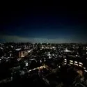 ナイスパークステイツ横濱鶴見 夜撮影　北向きの眺望