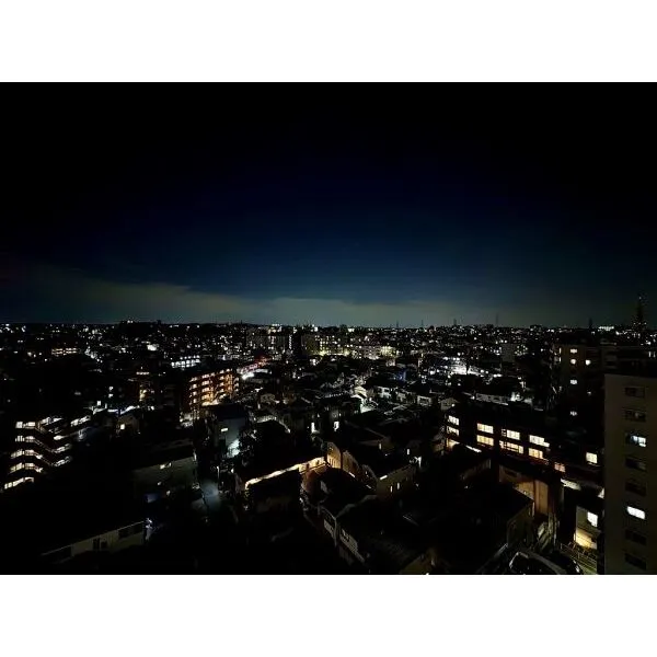 ナイスパークステイツ横濱鶴見 夜撮影 北向きの眺望