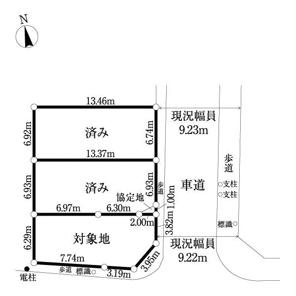 調布市染地１丁目 間取図