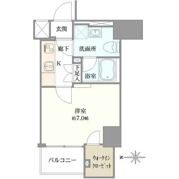 クレヴィスタ練馬桜台ＩＩＩ 間取図
