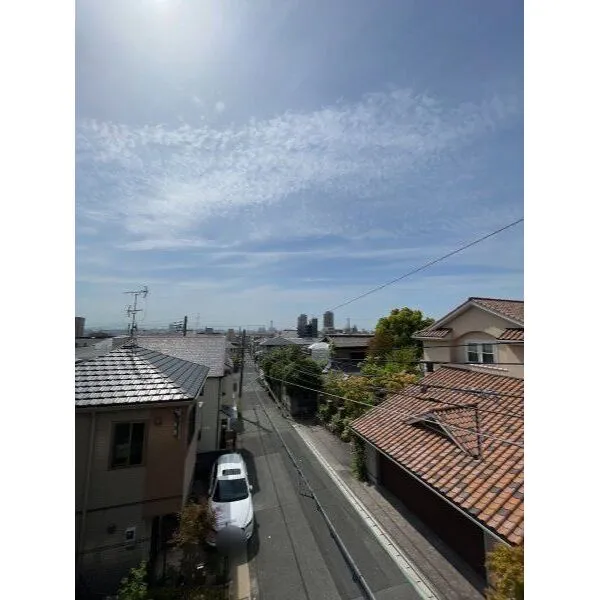 六甲高羽パークハウス 南側バルコニーからの眺望