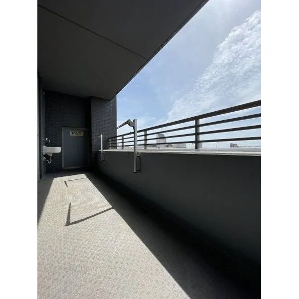六甲高羽パークハウス 南東側バルコニー