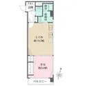 石川台マンション別館 間取図