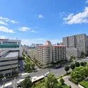 プライムパークス品川シーサイド　ザ・タワー 眺望：北西側バルコニーから北西側を望む(撮影年月：2026年09月)