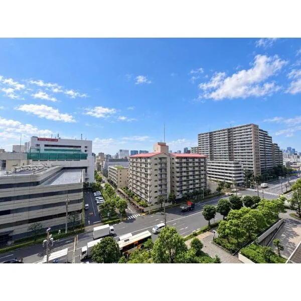 プライムパークス品川シーサイド　ザ・タワー 眺望：北西側バルコニーから北西側を望む(撮影年月：2026年09月)