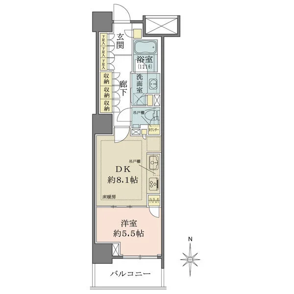 パークハウス文京関口 間取図