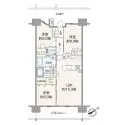 プレミスト東林間さくら通り 間取り図