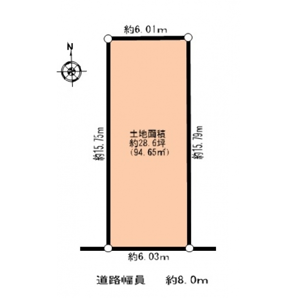 名古屋市中村区鈍池町３丁目 間取図