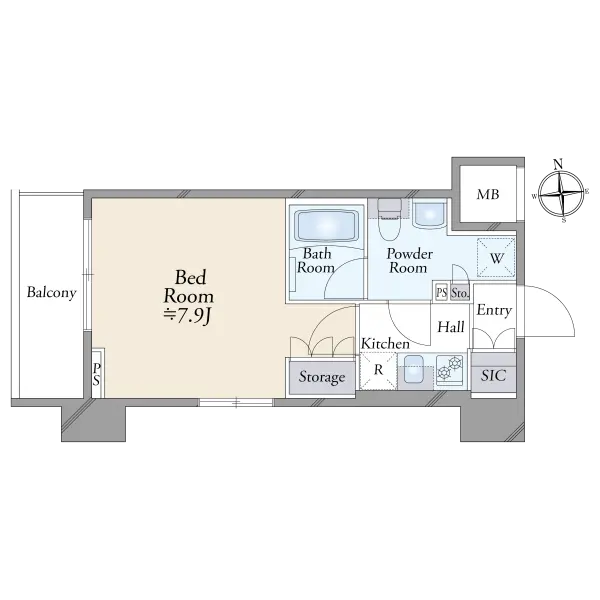 セジョリ板橋坂下 間取図