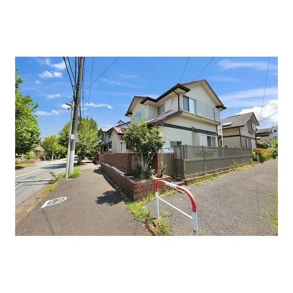 柏市大室 前面道路