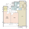 クアトロウーノ城北中央公園 間取図