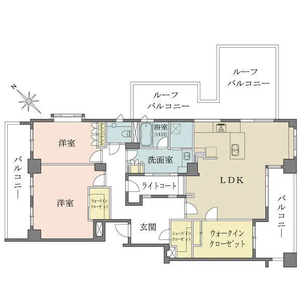 フォレスト東山パークハウス 間取図