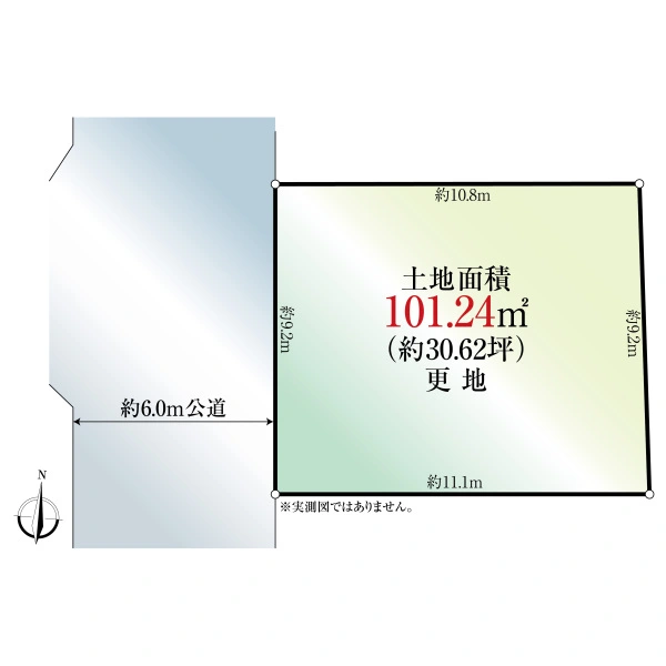 練馬区大泉学園町５丁目 区画図