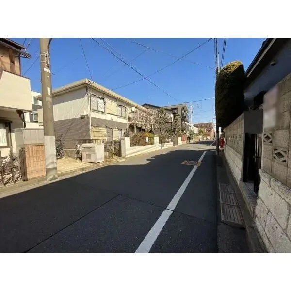 練馬区豊玉南2丁目 前面道路