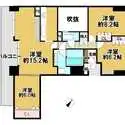 藤和シティーホームズ芦屋 間取図
