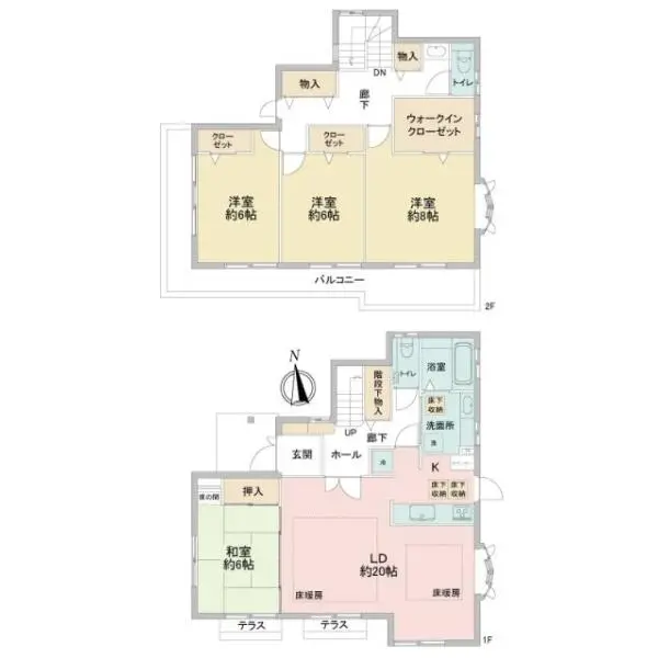 川崎市宮前区犬蔵２丁目 間取図