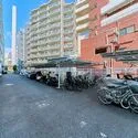 恵比寿スカイハイツ 整理整頓ができていて居住者の方々が共用部を大切にお使いです