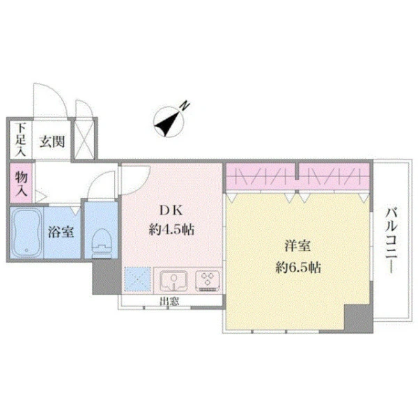 ベルハイム用賀 間取図