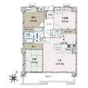 アーバンビュー夙川霞町 間取図