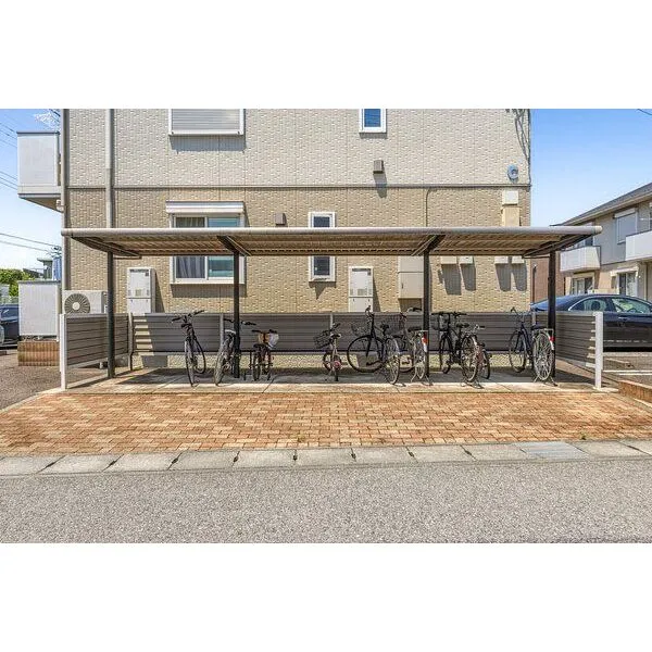 宇都宮市ゆいの杜6丁目 駐輪場