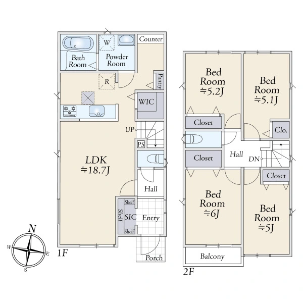 横浜市港南区笹下２丁目 間取図